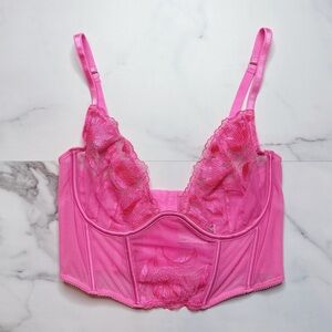 Asos Design Floral Lace Corset